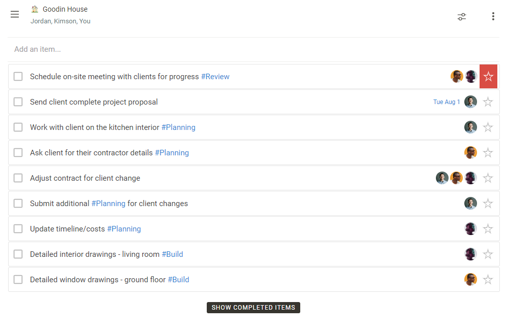 Screenshots of Things running on Mac, iPhone, iPad, and Apple Watch